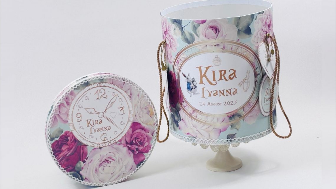 Trusou  botez fetite, Alice in Wonderland, Alice in tara minunilor 32